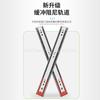 Stainless Steel Cabinet Slides Soft Close Three-Section Drawer Rails Drawer Slides Buffer Damper Rails Hardware