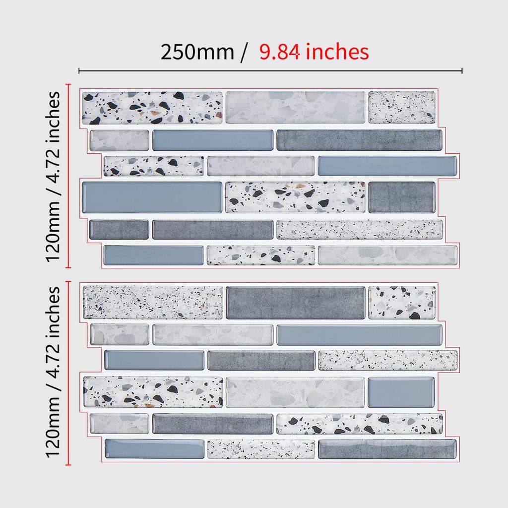 Naklejka kuchenna olejoodporna 3D Kryształowy splicing Kryształowa tapeta Naklejka do renowacji salonu sypialni Samoprzylepna naklejka kafelkowa