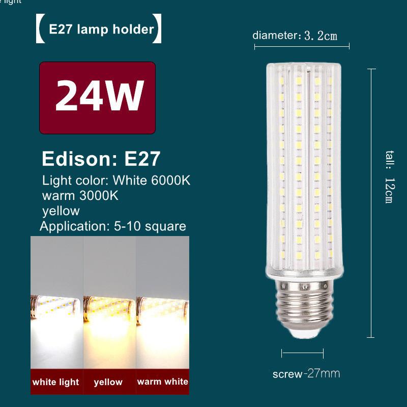 E14 E27 LED bulb 220V corn lamp bomb 110V 10W 20W 24W LED lamp Bedroom living room decorative lighting