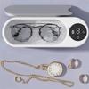 Multi-Functional Ultrasonic Cleaner 450ml Portable Household Cleaning Machine Jewelry Cleaner Machine Ring Glasse Makeup Brush