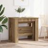Dining Table 180 x 85 x 75 cm Wood Based Material Artisan Oak
