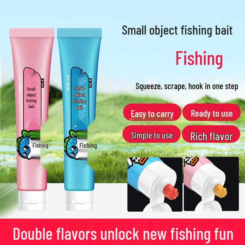 Premium Small Fish Bait for Minnows, Rockfish, and Stream Fishing - No Wash Needed