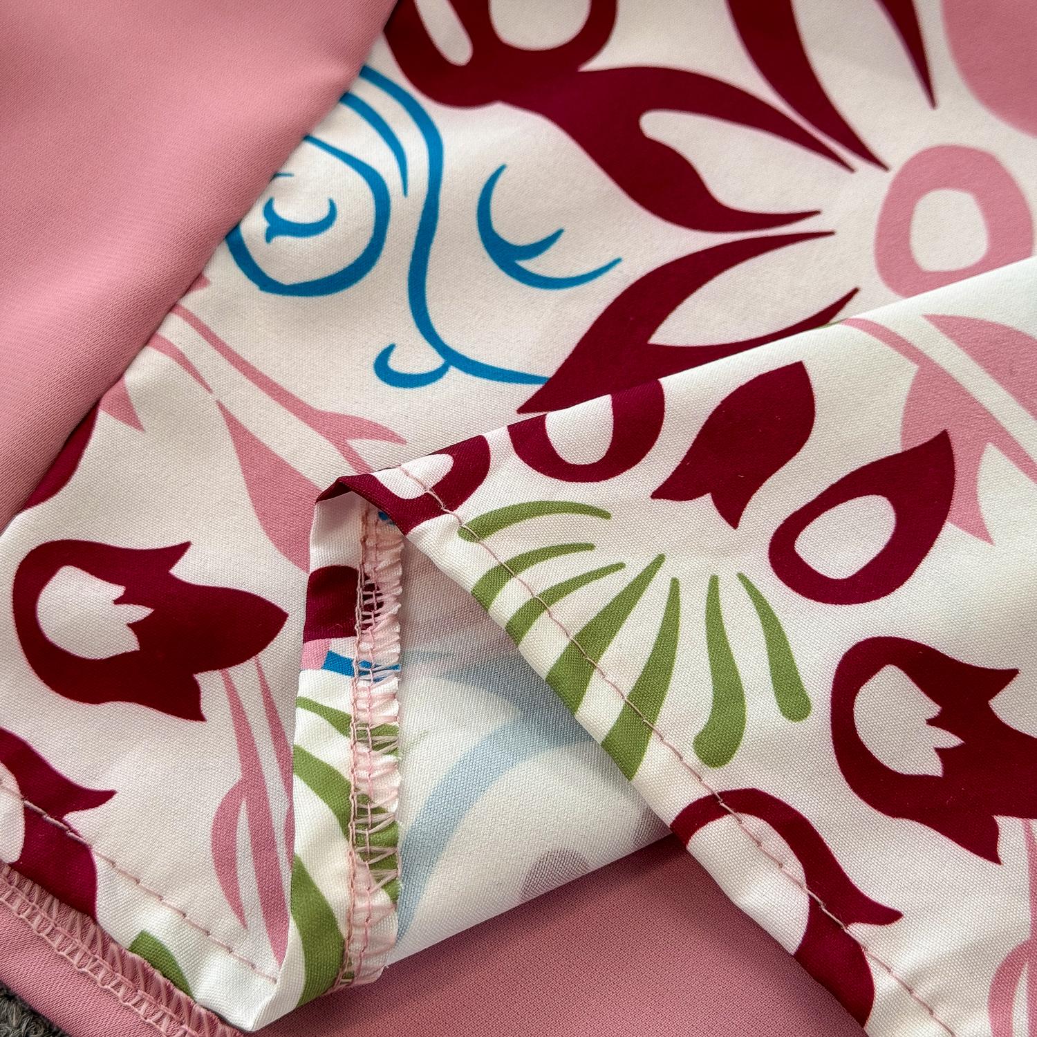 Осеннее винтажное женское длинное платье в стиле пэчворк с принтом — фото 17