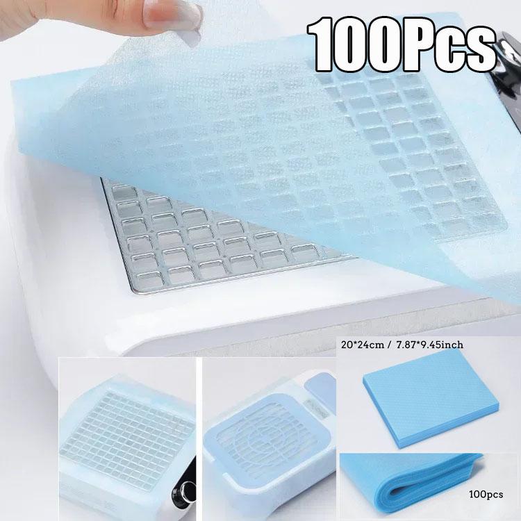 Professional Lint-Free Cotton Pads 100% Gel Clean Manicure Pads Lint-Free Wipes Cleaner Nail Cleaning Tools