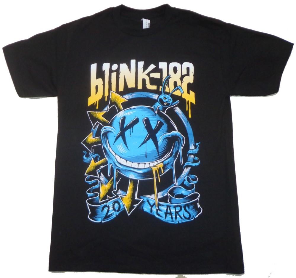 BLINK 182 - 20 Years - T SHIRT S-M-L-XL-2XL Brand New T Shirt