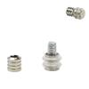 20Pcs Metal Brackets Shelf Support Pin Peg Metal Wardrobe Cabinet Holder Bookshelf Separated Screws Enduring