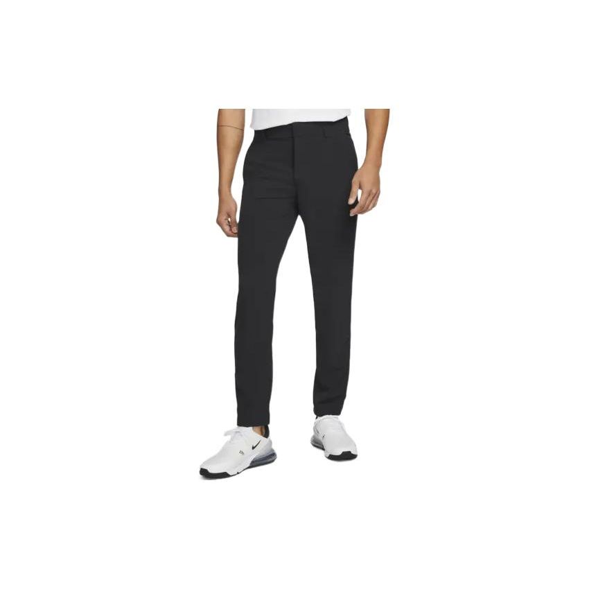 

Nike FW22 Solid Mid-Rise Straight-Leg Casual Pants Men Bottoms Black DA3063-010