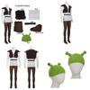 Shrek Themed Cosplay Suit With Retro Style Polyester For Halloween Role Play