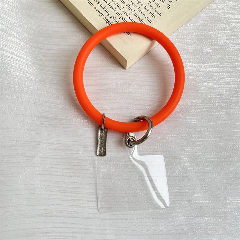 Universelles Silikon-Armband mit Schnalle für Handyhüllen, Anti-Sturz-Riemen, Schlüsselanhänger, Anhänger und Anti-Verlust-Seil