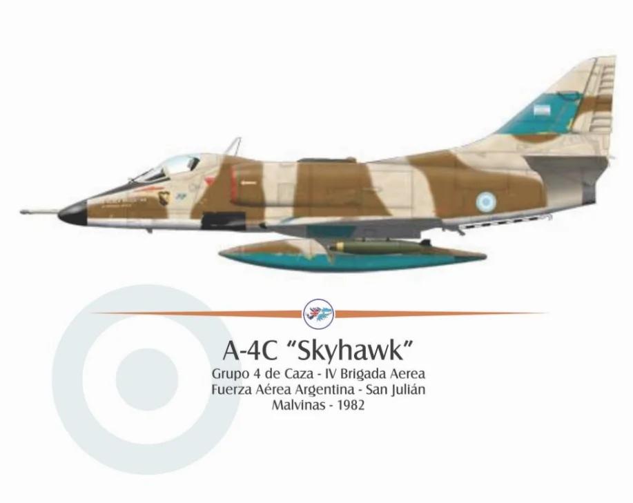 

Argentine Air Force A-4C Skyhawk Attack Aircraft T-Shirt 100% Cotton O-Neck Short Sleeve Summer Casual Mens T-shirt Streetwear 4XL