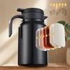 Large Capacity 304 Stainless Steel Insulated Tea Infuser Kettle for Home and Office