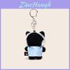Plush Cat Keychain With Fluffy Sleepwear For Collectors And Giftgiving