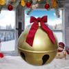 Inflatable Christmas Decoration Balls Giant Bell-ringing Shaped Balloons Christmas Balloon Pendants Ornaments for Wedding Lawn