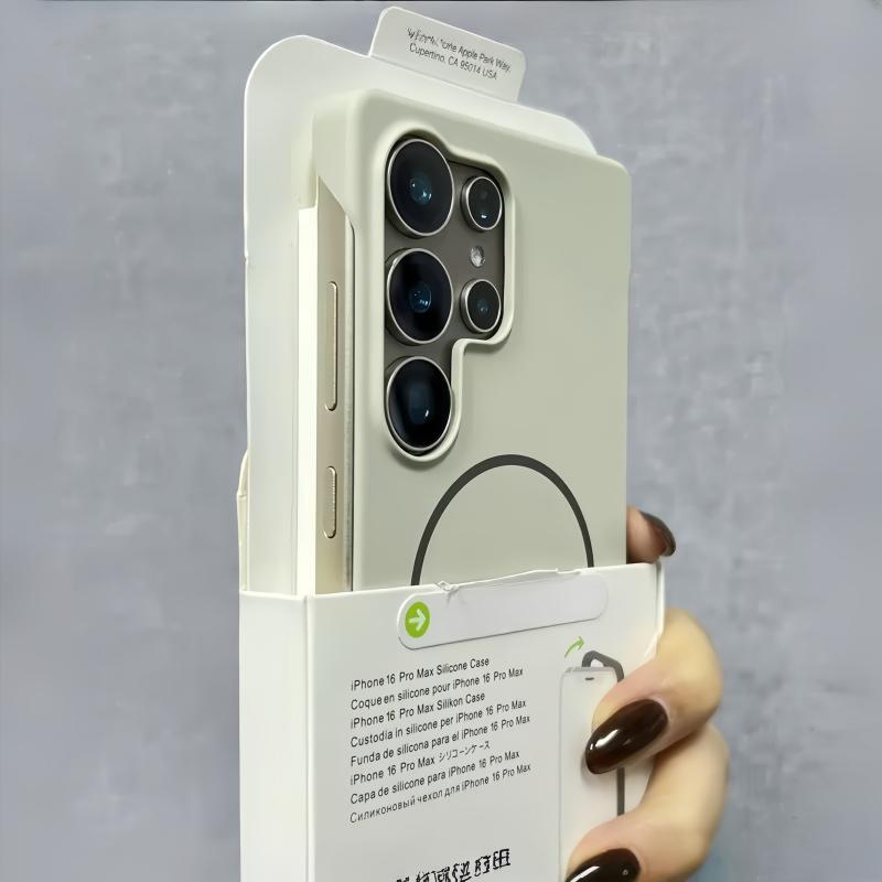 Ultra Thin Hard PC Matte Frameless Case for Samsung Galaxy S25 Edge S24 S23 S22 Plus Ultra for Magsafe Magnetic Shockproof Cover