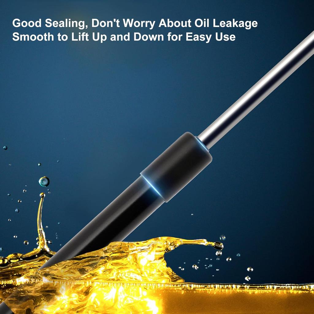 Lift Supports Struts Gas Spring No.25865060 for Chevrolet Malibu 2008-2012 Sedan Black 1PCS Front Hood