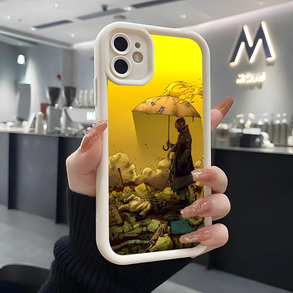 Anime A-Gachiakuta Phone Case For IPhone Air 17 Pro Max 16 E 15 14 Pro Max 13 12 11 Mini Plus Soft Silicone White Cover