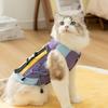 Cat Autumn and Winter Jacket Out Backpack Strap Vest Medium and Small Dog Tide Cool Wind Dog Pet Clothes