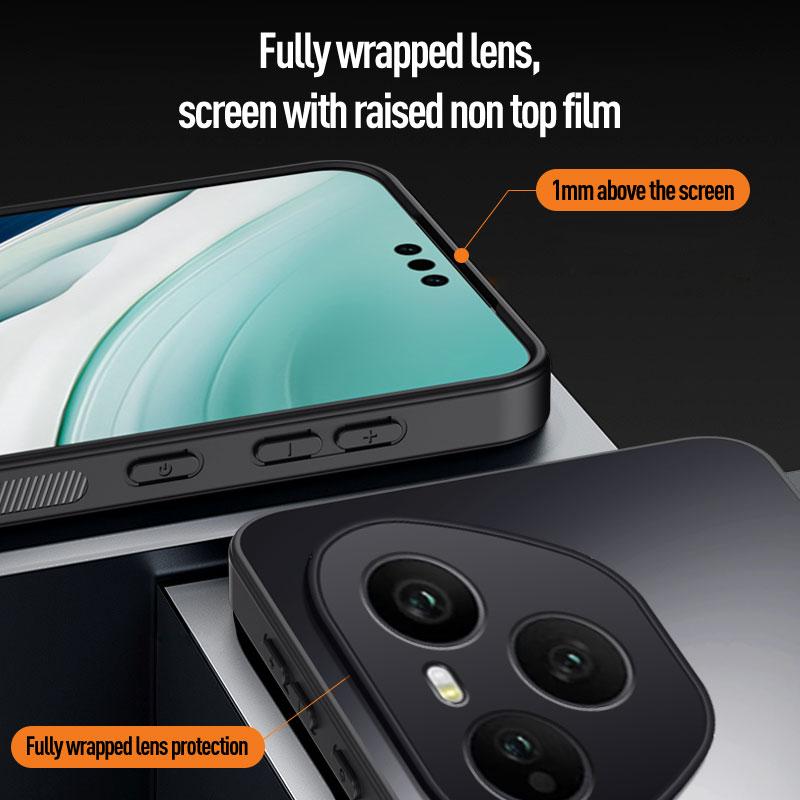 ShockProof AG Frosted Soft TPU+PC Matte Back Cover For Honor 400 Pro Honor400Pro 5G Phone Case Coque