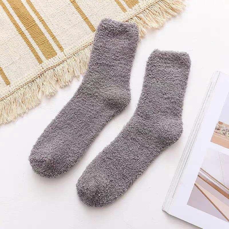 1/3Pairs Men Super Thick Coral Fleece Socks High Quality Home Floor Warm Winter Cold Snow Boot Socks Cotton Plush Thermal Sock