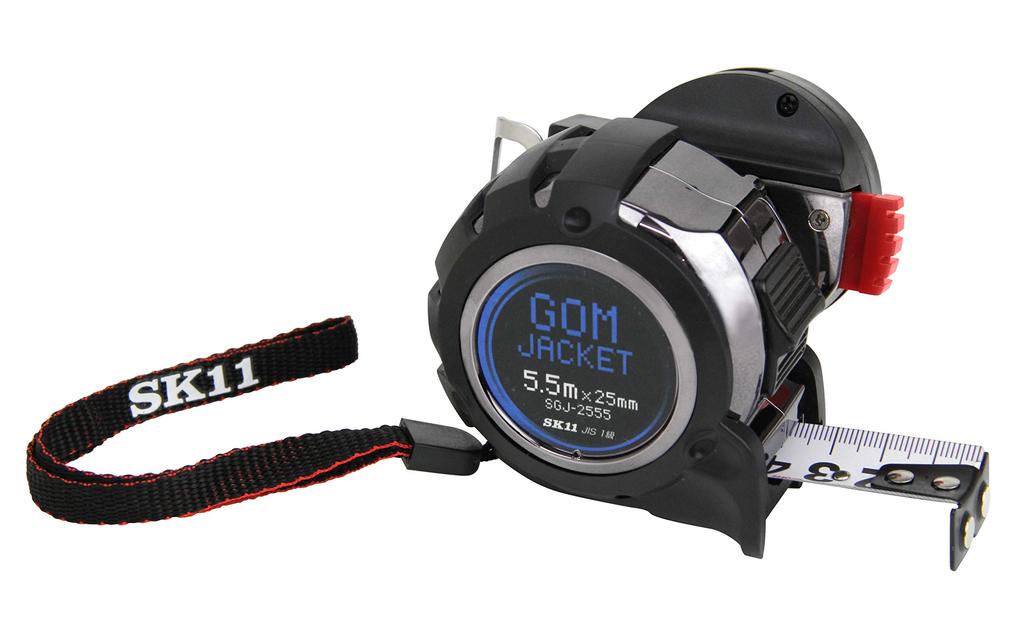 SK11 (SK11) Convex Rubber Jacket JIS1 Class SGJ-2555-H 5.5m 25mm Width Convex Holder Included