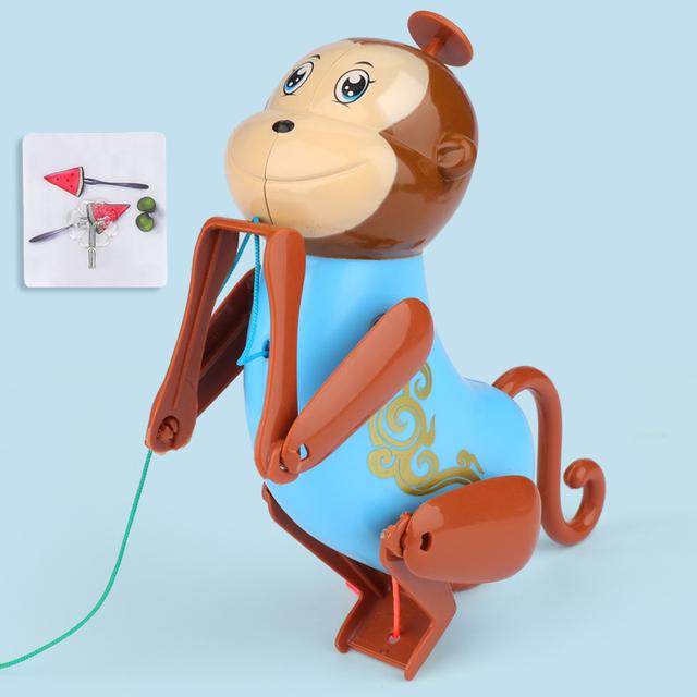 Funny Plastic Monkey Climbing Rope Toy Climb The Rope Toys for Children Animal Parent-Child Interaction Play Toys Birthday Gifts