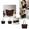 Elegant Stylish Color Block Tote Bag For Women With Large Capacity For Commuting