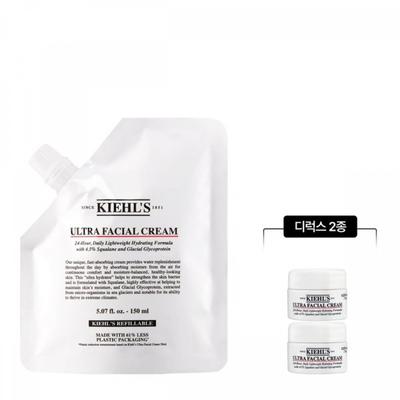 Kiehl S Ultra Facial Cream Nachfüllbeutel 150ml Set