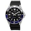 Casio Standard Analog Sports 20 ATM Water Resistant Watch Black X Blue Bezel Urethane Band Original Box Included Overseas Model [Casio] MDV-107-1A2V