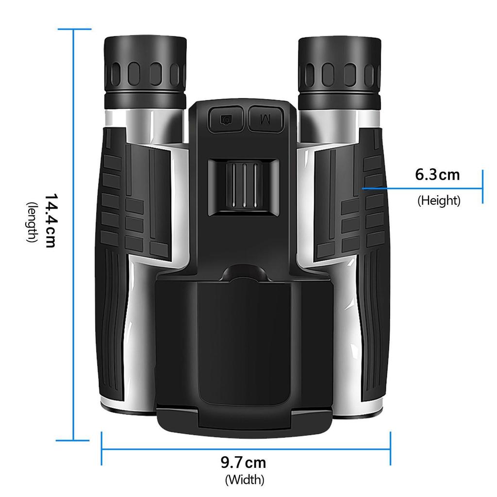 HD Night Vision Binoculars Camera with Screen for Bird Watching and Photography