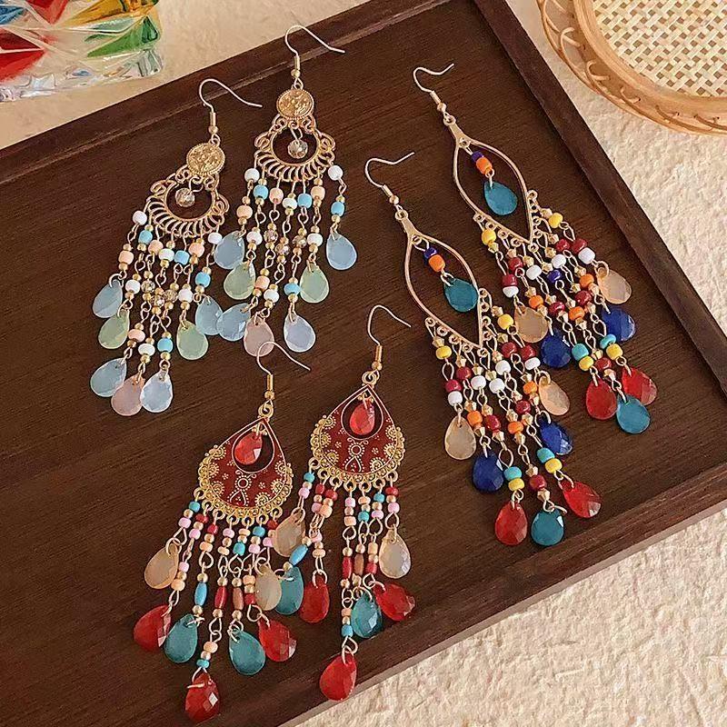 

Серьги One Size хаки