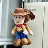 23cm Cute Woody Buzz Lightyear Plush Toy Lovely Stuffed Anime Jessie Plushies Pendant Cartoon Doll Home Decor Xmas Gift