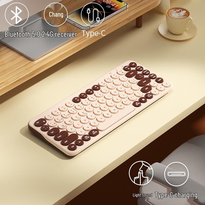 B.O.W Multi-System Ultra-Thin Silent Office Keyboards