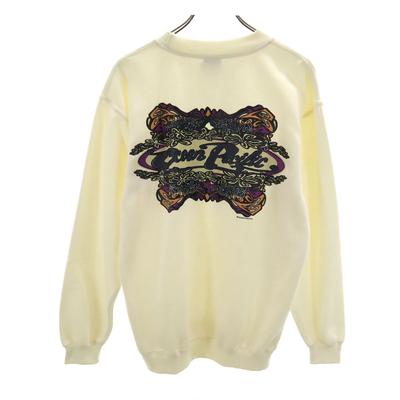 Oceanpacific 90s Made In USA Old Back Logo Long Sleeve Sweat Trainer Men's Used