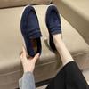 Social Suede Driving Shoes Genuine Leather Men Casual Shoes Luxury  Soft Men Loafers Moccasins Slip on Leisure Walking Shoe