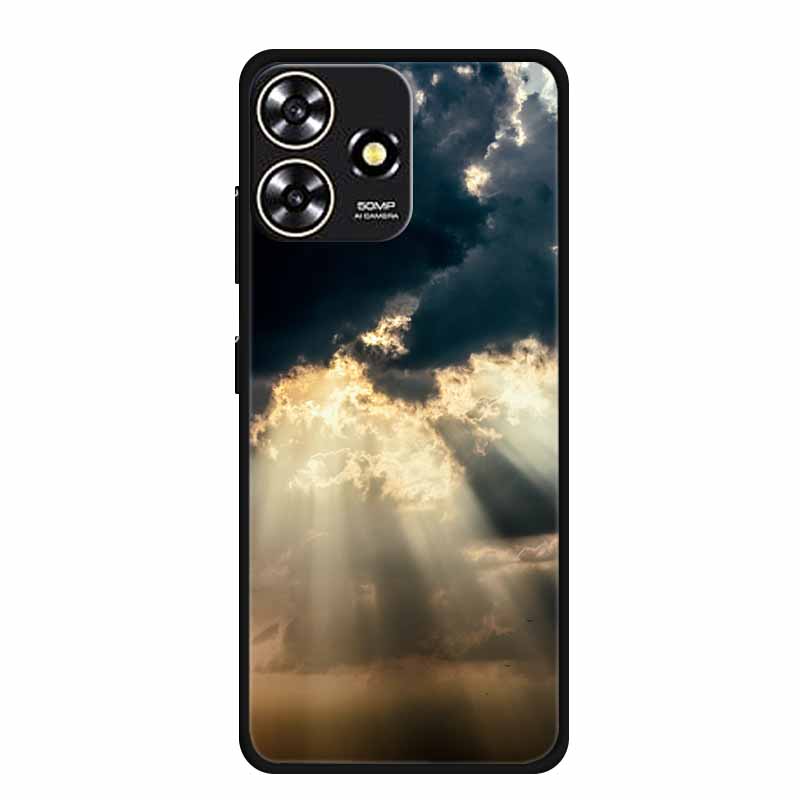 Cool Silicone Cover for ZTE Blade V50 Design 4G Case Printed Fashion Soft Back Cover for Blade V50Design Case Protective Shells