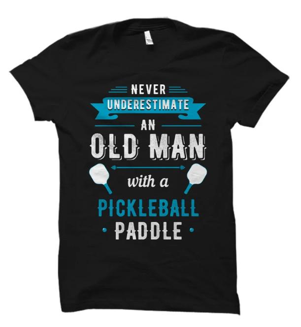 New T-Shirt Pickleball Paddle Shirt. Funny Pickleball Shirt. Pickleball Gift. Pi 4XL