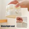 Retainer Case Transparent Denture Bath Box with Strainer Basket Mouth Guard Case Travel Braces Container for Soaking Cleaning Storage