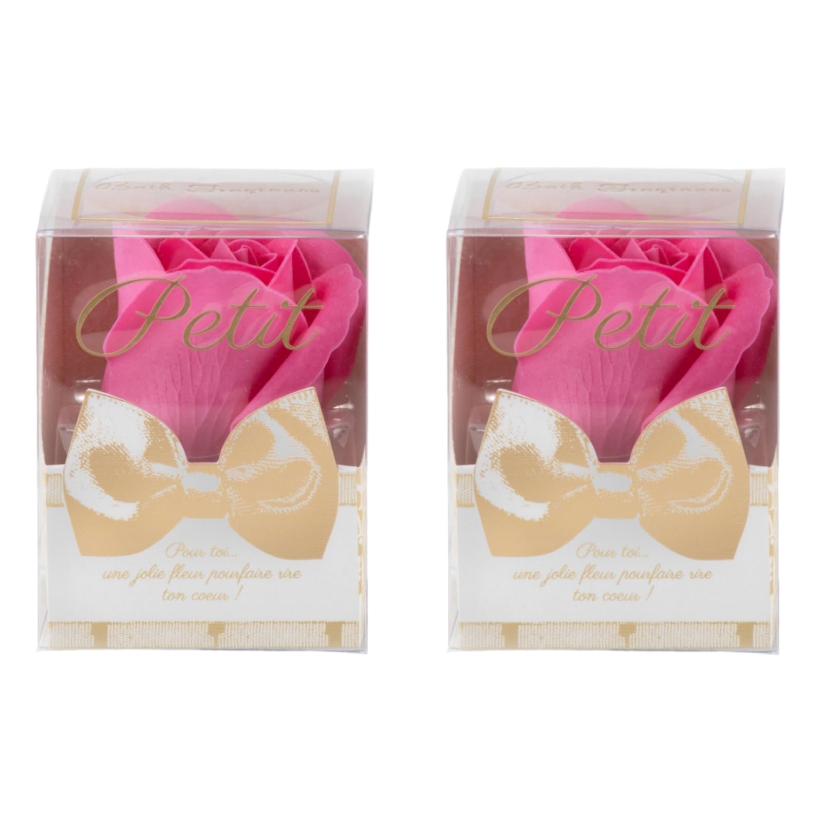 Soap Flower Bath 1 Petit PK Set of Rose Perfect for Gifts and 832628 Q-FLA Additives, Pink, 2, Design, Celebrations, розовый