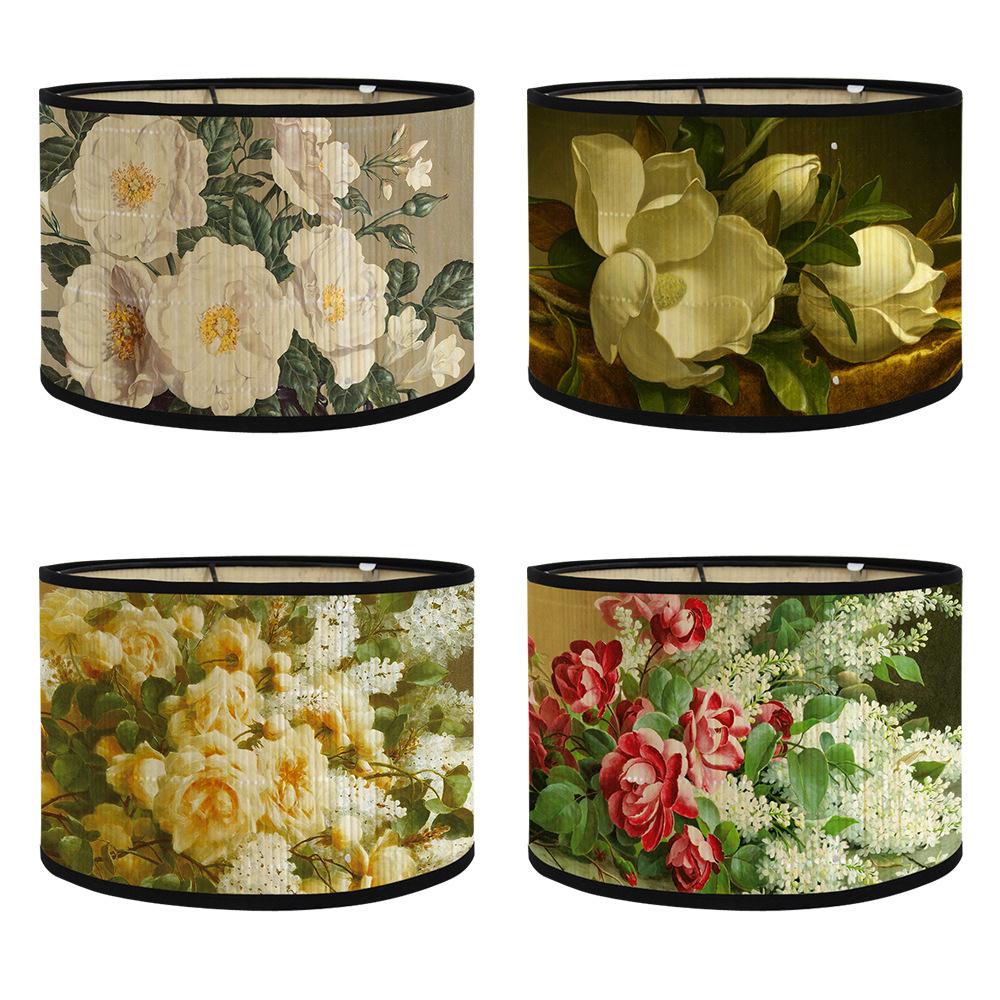 E27 Bamboo Lamp Covers Home Decoration Retro Style Lampshade Indoor Lighting Lamp Shade Simple Chandelier