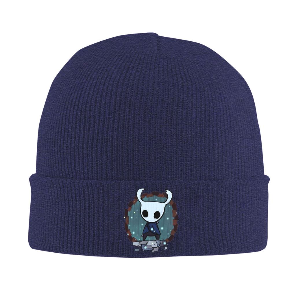 Kawaii Cute Game Hats Autumn Winter Skullies Beanies Fashion Hollow Knight  Cap Female Male Acrylic Knitted Caps