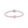 1/5pc Jesus Bracelets - Cross & Macaron-colored Beaded Silicone Bracelets Gifts for Women Men Girls Boys Kids Aldult