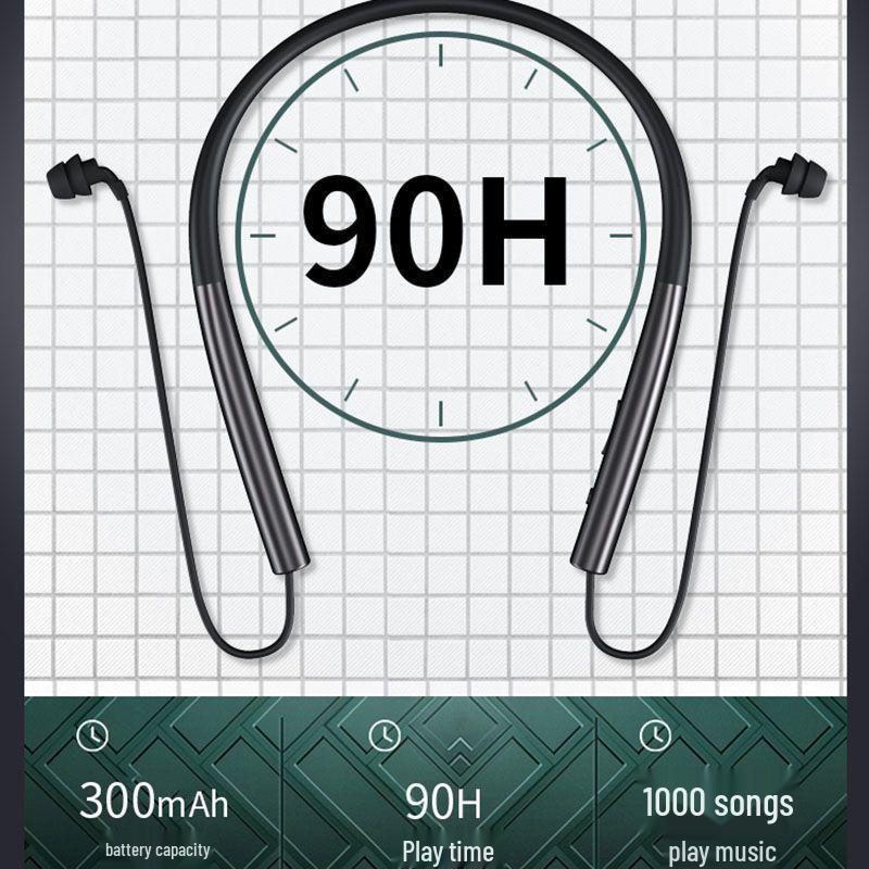 2025 Wireless Bluetooth Sleep Earphones: Neckband Design, Long Battery Life, Noise Reduction, Perfect for Sports and Running