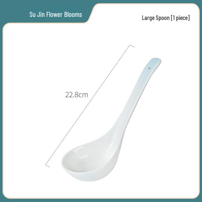 Tangshan Bone China New Chinese Style Tableware Set: Bowls and Plates Collection