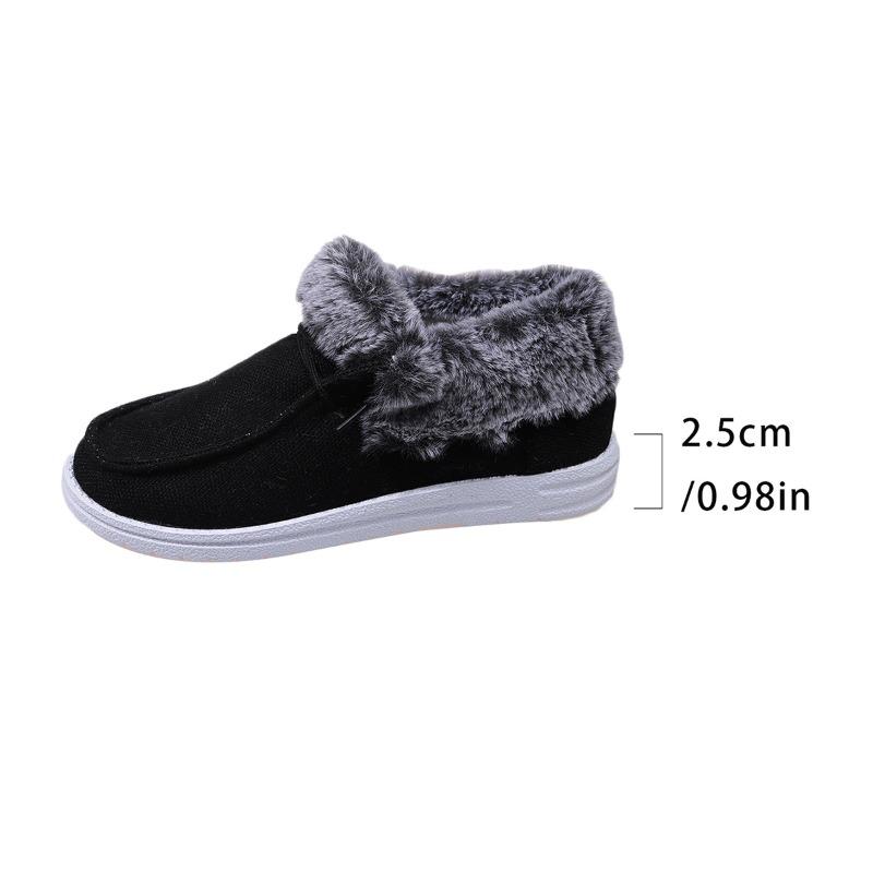 Wholesale of Women's European and American - Style Fleece - Lined and Thickened Casual Snow Boots - New Autumn/Winter