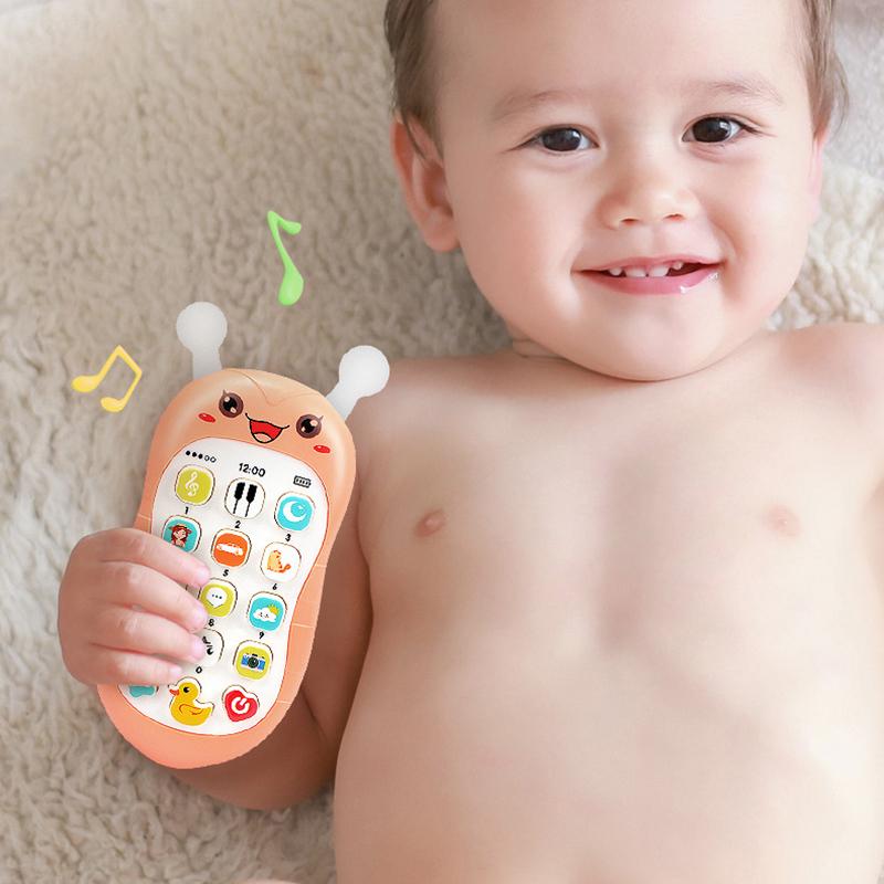 Intelligent Education Cell Phone Musical Bottle Toy, Baby Simulation Bottle