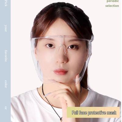 High-Definition Anti-Fog Face Shield with Anti-Oil Splash Protection & Windproof Goggles