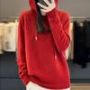 Women Knitted Hoodie Sweater MODERN NEW SAGA Winter Knitted Pullover Sweatshirt Autumn Soft Warm Wool Sweaters Female Jumper Knit Top