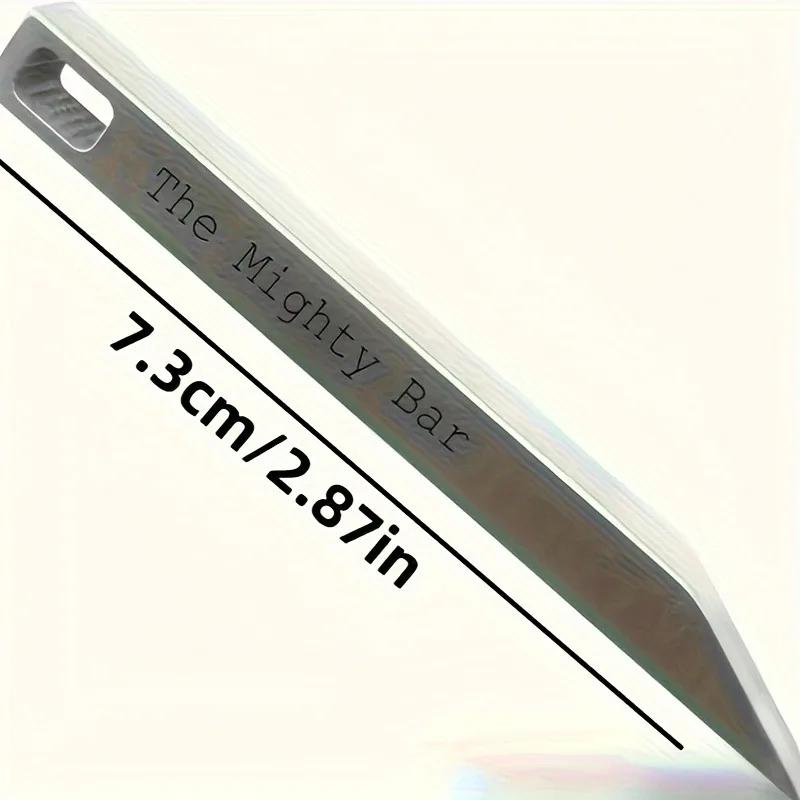 Daily Carrying Pocket Small Stainless Steel Multifunctional Key Pry Bar Bottle Opener Heavy-duty Stainless Steel Keychain