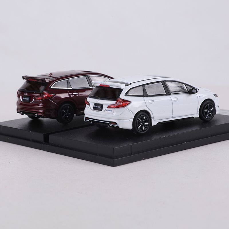 DCT/SHADOW 1/64 HONDA Jade Car Alloy Toys Motor Vehicle Diecast Metal Model Kids Xmas Gift Toys for Boys