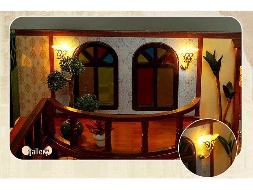 DIY Miniature Attic Scene - Creative Birthday Gift 3D Puzzle Toy